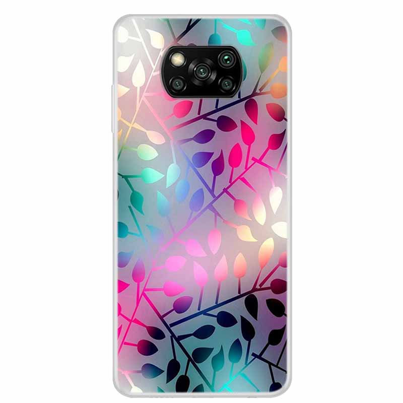For Poco X3 Pro Case X3 NFC 6.67" Clear Marble Soft TPU Silicone Back Case for Xiaomi Poco X3 NFC Phone Covers Shockproof Fundas
