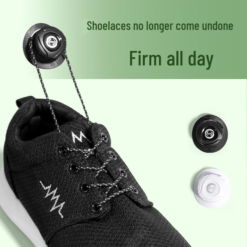 Adult & Kids Twist Buckle No-Tie Casual Sneakers with Automatic Rotating Shoelaces