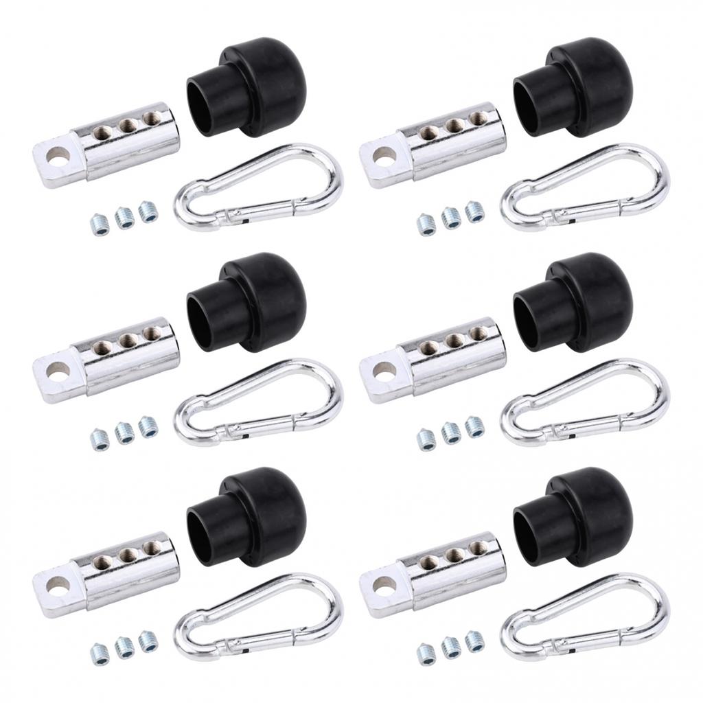 Gym Machine Cable Stopper Plastic+metal Wire Connector 1 Set