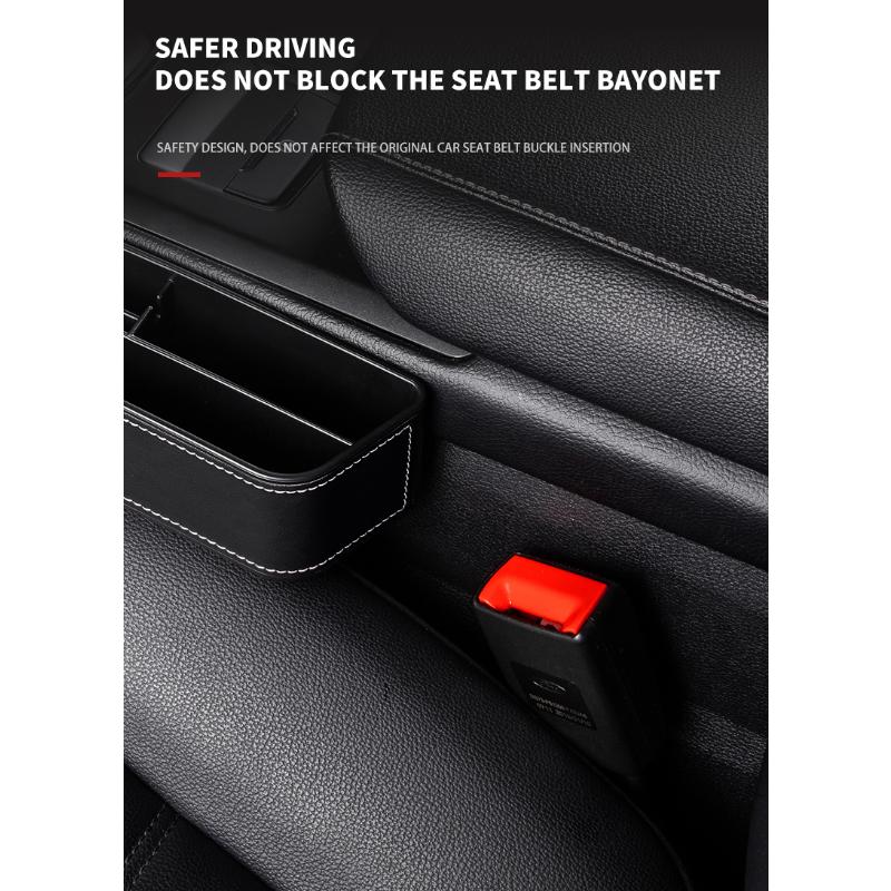 Organizér do mezery autosedačky Multifunkční úložný box Kapsa na pohár Pro Ford Focus Mk2 Mk3 Fiesta Ranger Mondeo S-MAX Kuga Mustang