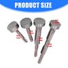 Professional Hammering Drill Bit Hexagonal Handle Compatible For Hammering Bolts For Local Flatness Round Handle