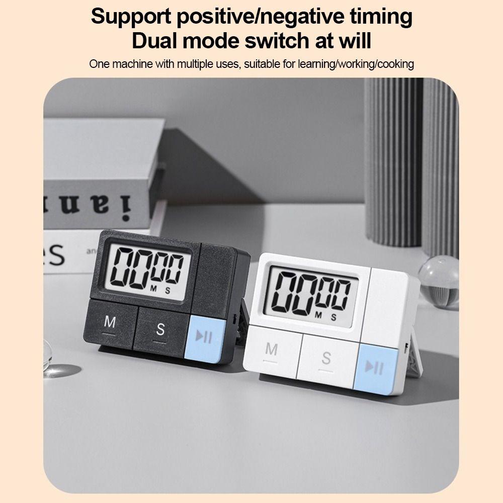 LCD Display Cooking Timing Tool Mini Sleep Stopwatch Useful Countdown Alarm Clock Cooking Timing