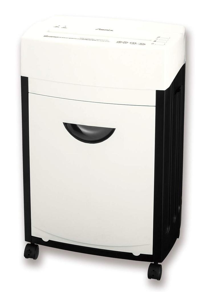 Asuka Fine Commercial Micro Compatibil cu continuu 30 de mărunțișuri 11 Compatibil cu curățarea Tocător alb cu capacitate mare a cutiei de praf, Utilizați, tăiați, S92M,