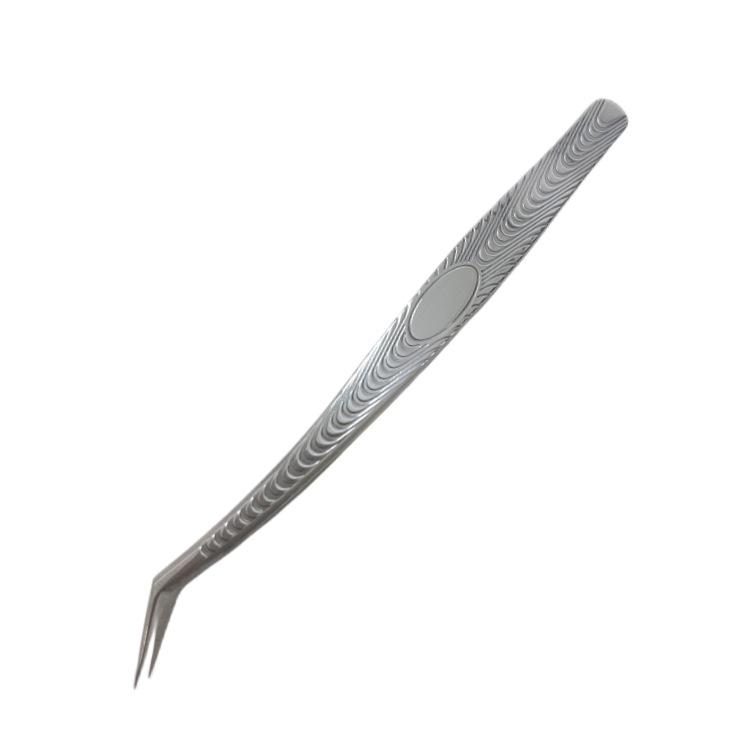 Precision Eyelash Tweezers for Artists: Multipick & Single Root Blooming, Universal Use (Ukraine)