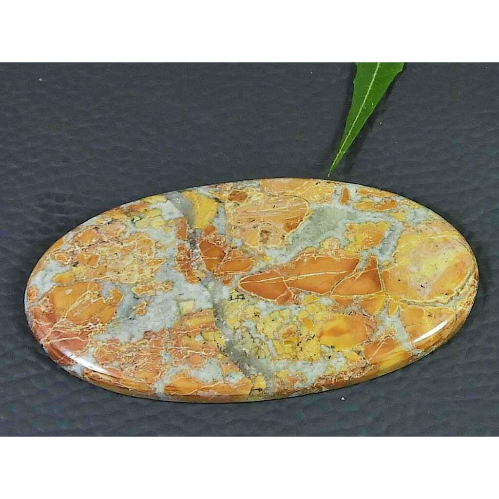 Přírodní maligano Jaspis oválný tvar Cabošon volný drahokam 73Cts. 29X36X04MM SK-3487