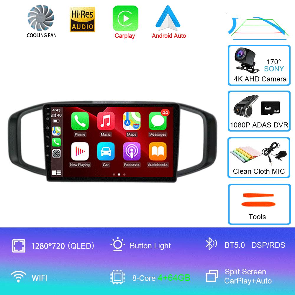 For Morris Garages MG3 2017 2018 2019 QLED 4G Wifi DSP Android 14 Car Radio Multimedia Video Player GPS Navigation Carplay