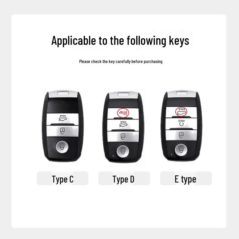 Kia Huanchi KX3/KX4/KX5/KX7 2023 Smart Metal Key Case