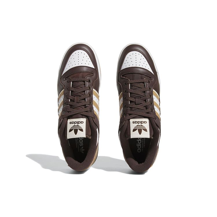 adidas Forum 84 Low ADV Dark Brown Ecru Tint Unisex Sneakers Cloud-White HP9087