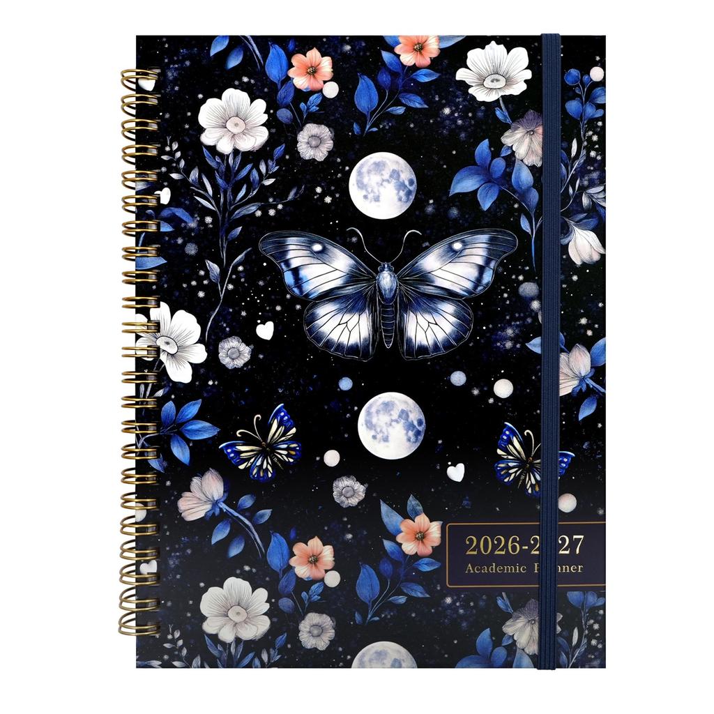 2026-2027 English Schedule Planner, A5 Size, 70 Pages/ 140 Pages, Daily Planner/calendar/notebook