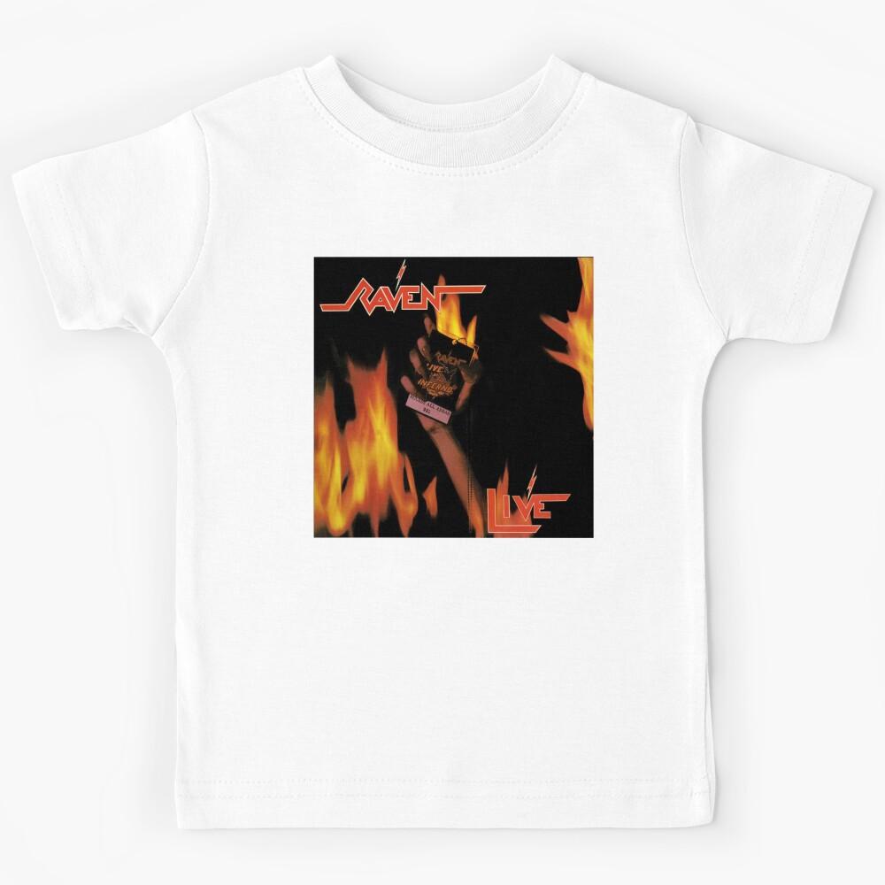 Raven - Live at the Inferno album 1984 Kids T-Shirt 100