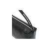 Alexander Wang Heiress Solid Color Zipper Closure Calfskin Handbag Women's Black