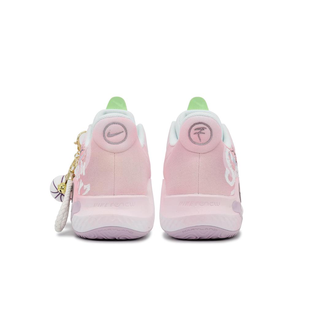 Nike KD Trey 5 IX 9th Inning Manufacturing, Peach Wild Cushioning Slip Resistant Abrasion Resistant Mid top DJ6922-100(Team201-BOX)