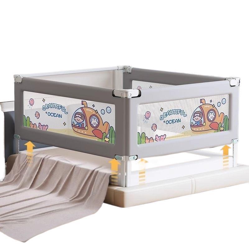 Children's Heightened Bed Rail Guard – Infant Safety Anti-Fall Barrier
