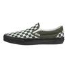 Vans KLASIKINIAI Slip-On Atsparūs dilimui Žemi Teniso Bateliai Vyriški Žali Balti Sportbačiai VN000D5PBIQ
