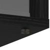 Sideboard with Drawers Black Oak Effect 35 x 32 x 99.5 cm