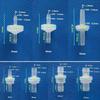 1/5Pcs Pagoda Inline Plastic Check Valve Gas Liquid Water Fluid Diameter 3/4/6/8/10/12mm One-Way Valve One Way Non-Return