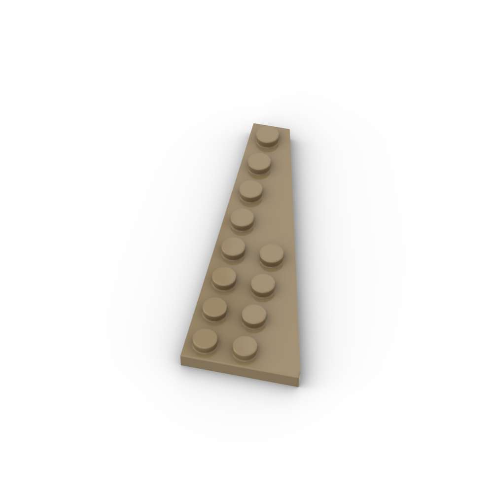 

MY OWN CREATION 10PCS 3545 Wedge 8x3 Right Plate Building Blocks Kit House Castle Board Blocks Particle Puzzle Assemble Playthings Children Gifts