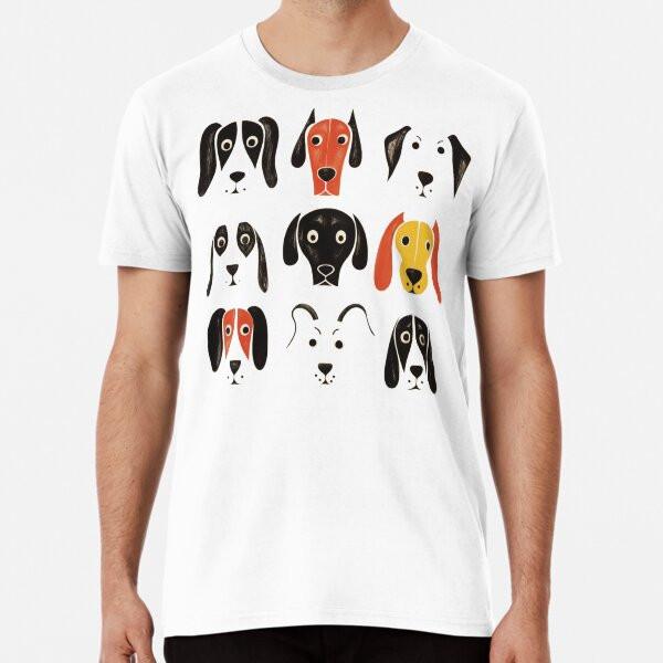 

Doggies, Puppies, Pooches and Hounds! Premium S to 5XL Made in the AU/USA T-Shirt 4XL