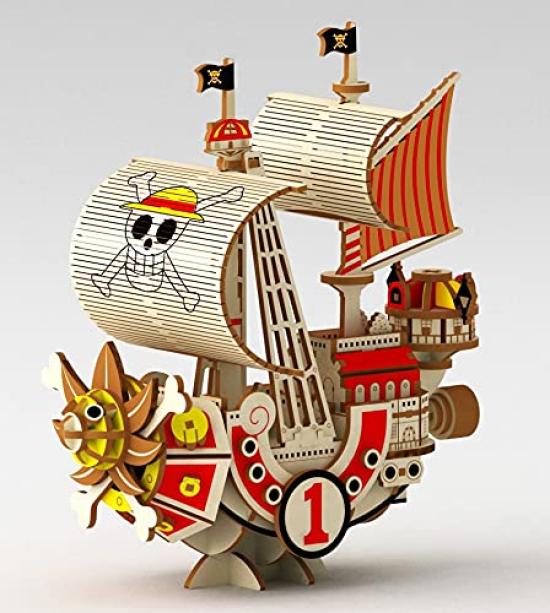 

Azone Wooden Puzzle ONE PIECE Thousand Sunny 2022 ki-gu-mi
