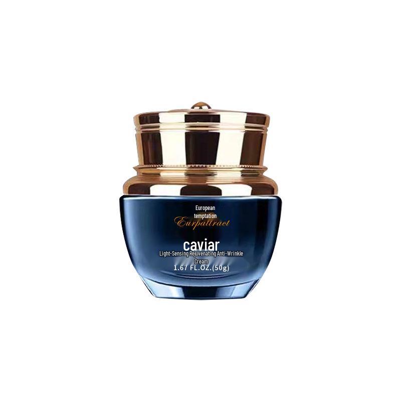 European Temptation Caviar Anti-Aging Firming Eye Cream & Repair Mask.