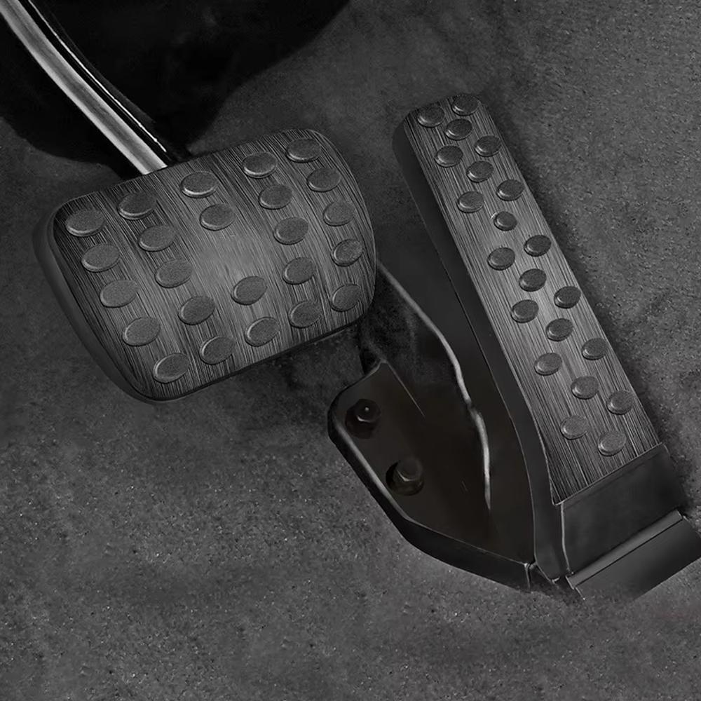 Car Gas Brake Rest Pedals for Mercedes-Benz GLE V167 C167 GLS X167 600 450 ~2024 Anti-Slip Brake Footrest Cover Accessories