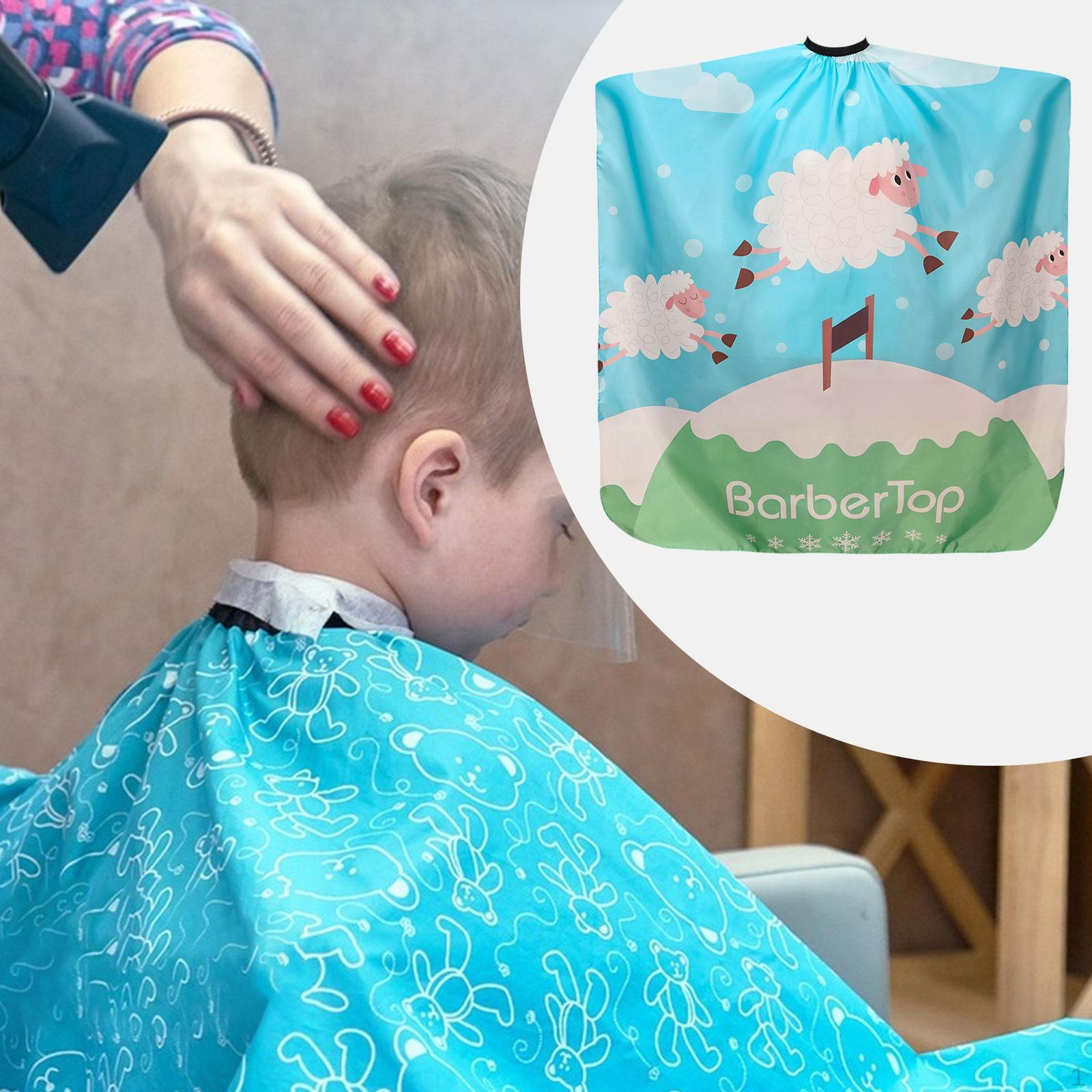 

Парикмахерская накидка, регулируемая накидка для стрижки волос, фартук для домашнего стилиста Sheep