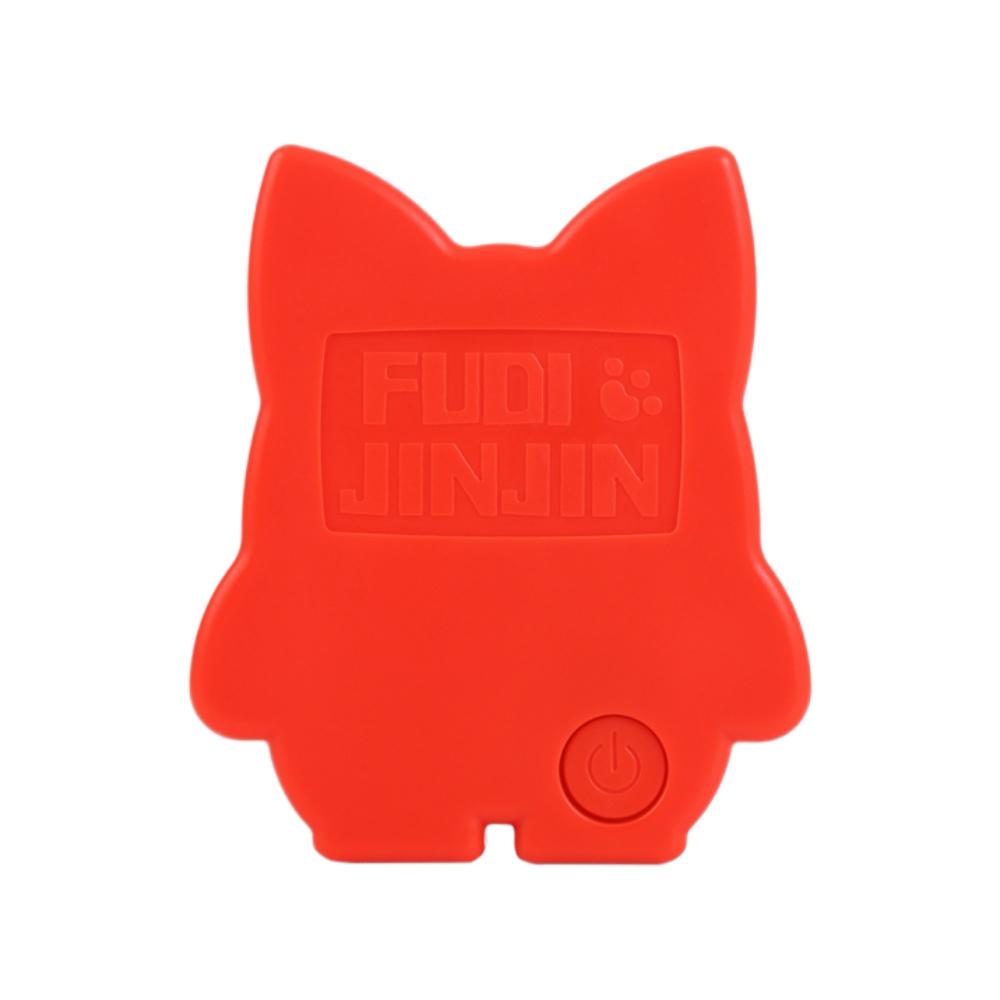 Heartbeat Replacement Soother Heartbeat Simulator for Puppy Sleep Aid Plush Toy Dog Sleep Aid Plush  Heartbeat Simulator красный