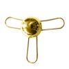 Gold Coffee Ice Brewing Cube with Stand Cold Brewing Coffee Cube Gold Coffee Ice Cube Metal Coffee Tool for Coffee