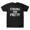 And Strongunisex Gift Unisexs Workout Pretty Vintage Retro Gym Strong Funny Tshirt