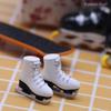 1Pair Mini Simulation Skating Shoes For Kid Doll Roller Skates Decorative Dollhouse Prop Model Gift Kids Toy Doll Accessories