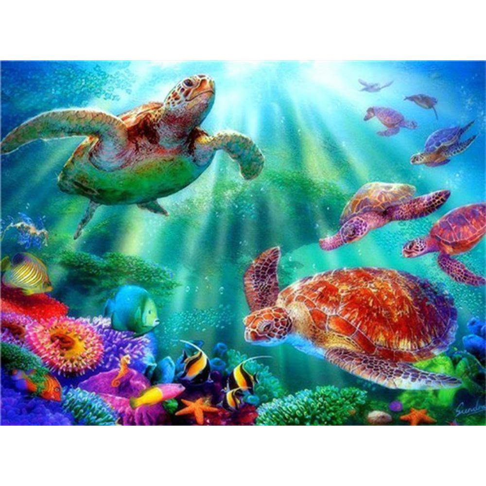 5D DIY Diamant Malerei Set Tier Hai Bilder von Strass Diamant Stickerei Verkauf Mosaik Kreuzstich Dekor