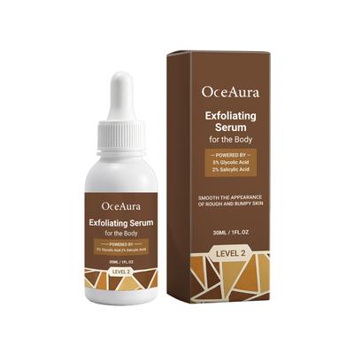 OCEAURA Skin Exfoliating Serum Cleanses Pores, Regulates Water and Oil Balance, Is Lightweight, Absorbs and Non-greasy