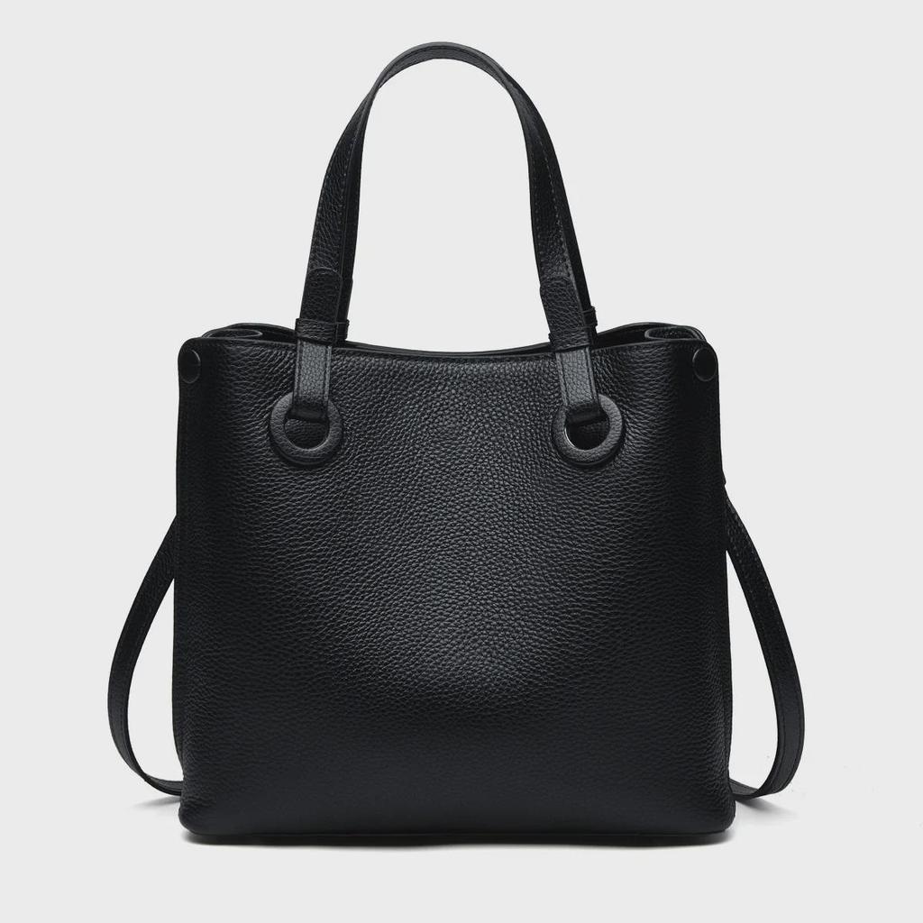 First Layer Cowhide Women's Shoulder Handbag - New Style, Large Capacity, Commuter Bag