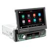 1 Din Autoradio Elektrisch versenkbarer Bildschirm Autoradio Universal Multimedia MP5 Player 7 Lichter Kabelgebundenes Carplay Bluetooth Auto Stereo