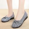 Spring cloth shoes single shoes middle-aged and elderly flat-soled shallow mouth mother shoes soft-soled work shoes