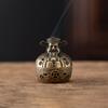 New Chinese Style Incense Burner Good Symbolism Zinc Alloy Incense Holder Lotus Lucky Cat Accessories Indoor Aromatherapy