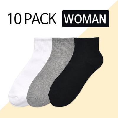 [10 PACK] Women's Short Socks