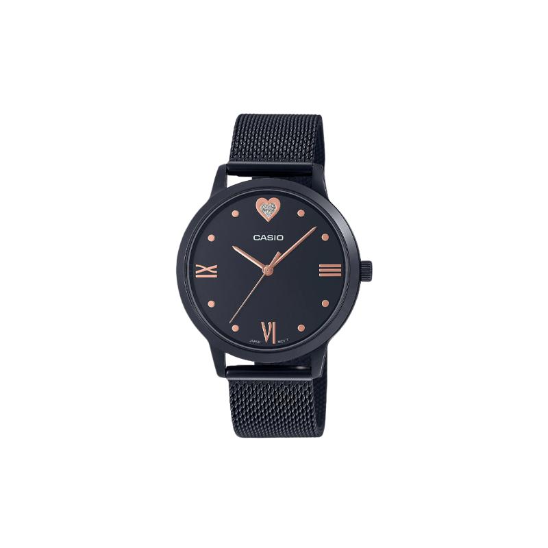 

Casio STANDARD series fashionable simple watch waterproof black pink Japanese and Korean watch women s watch quartz movement stainless LTP-2022VMB-1C чёрный
