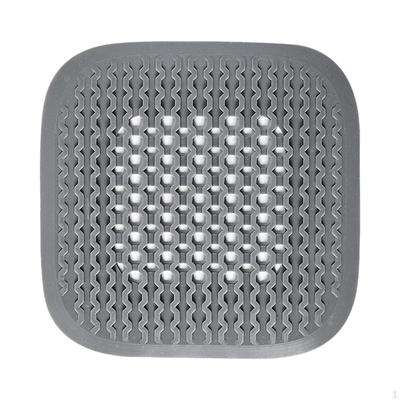 Bath Tub Stoppers Sink Drain Cover, Reusable Flexible Protectors Floor Mat for Kitchen