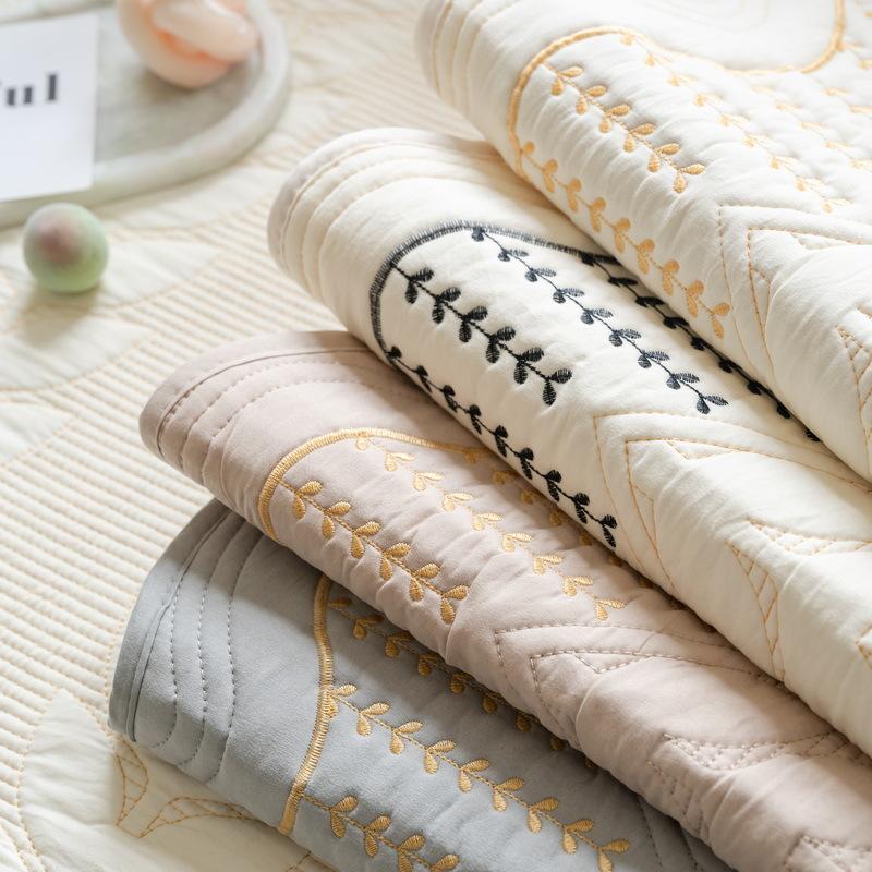 Cream Wind Four-Season Sofa Cushion Fabric Four-Season Universal  New Pure Cotton Seat Cushion Sub-Cover Cloth Towel Non-Slip Cover