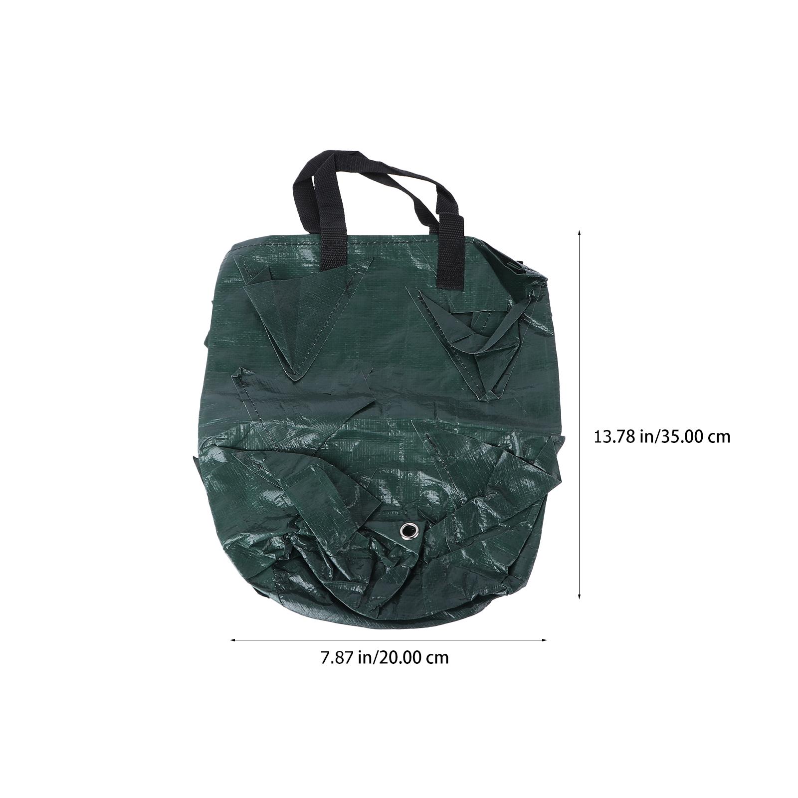 1Pcs 3 Gallons Strawberry Planting Bag Premium Pe Multi-Pockets Wall Hanging Plant Bag for Indoor Outdoor Vertical Garden Space