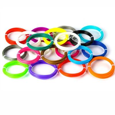 3Pcs/set PLA Filament 3D Printing for Printer Printing Drawing Pen Colors Fluorescent Low Temperature 10m 1.75mm