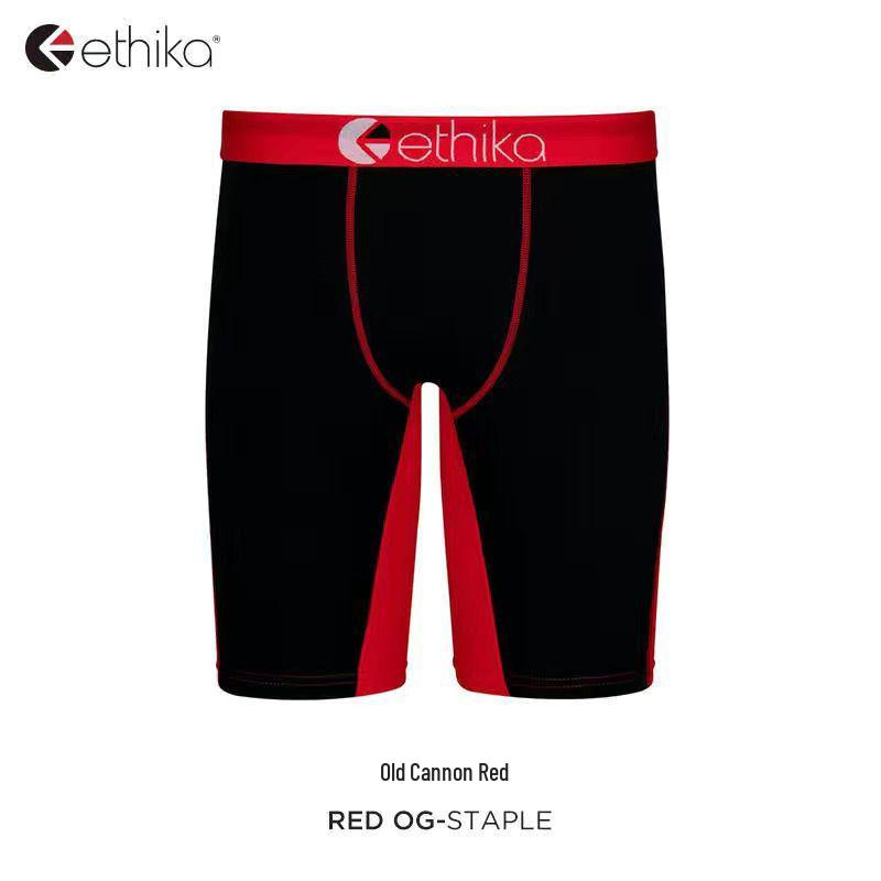 Slip Uomo Ethika Traspiranti Anti-Sfregamento con Cavallo in Cotone Antibatterico, Vita Media.