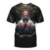 Jujutsu Kaisen Itadori Yuji Graphic T-Shirt, Fashion Anime Tee for Men Women, Breathable Polyester Short Sleeve, Casual Streetwear Tops