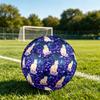 1pc Night Garden Cat Theme Soccer Ball Football, Size 5, Lightweight PVC, Durable Outdoor Training Soccer Ball, Gift M61480