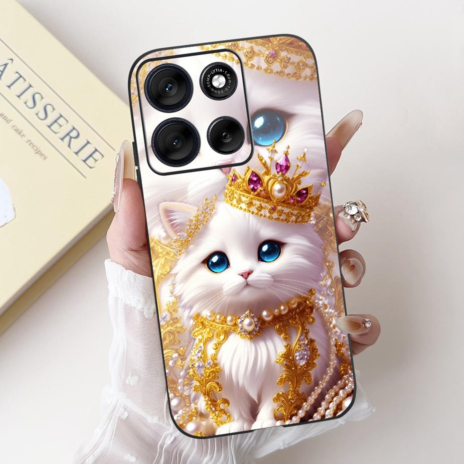 For Motorola Moto G56 Case MotoG86 Luxury Fashion Candy Painted Cover Silicone Case For Motorola Moto G86 G 56 MotoG56 Soft Bags