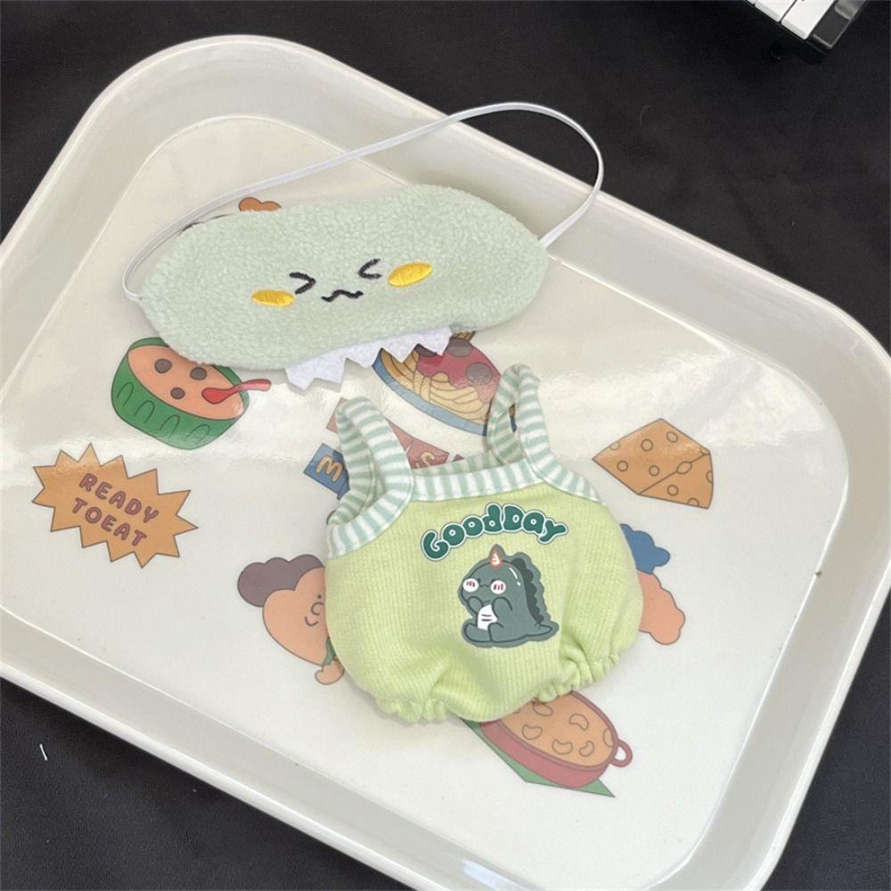 1 set Dress Up Miniature Dress Suit DIY Clothing No Attributes Dolls Clothes 20cm Idol Cotton Doll