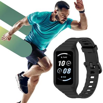 Breathable Silicone Wriststrap for Honor Band 9 Intelligent Bracelet Comfortable Watch Band Waterproof Watchband Strap