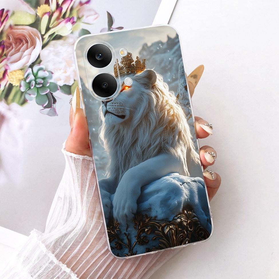 Case For Xiaomi Poco X8 Pro Max Cover Transparent Fashion Butterfly Cute Cat Cool Painted Soft Phone Casing 2602BPC18G