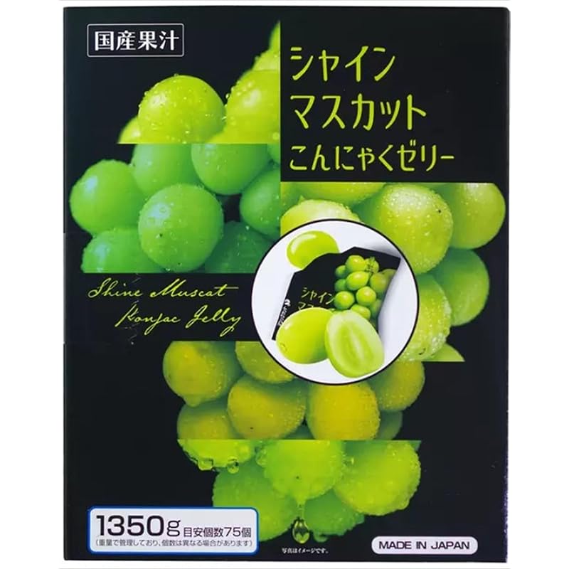 

Shine Muscat konnyaku jelly 75 pieces